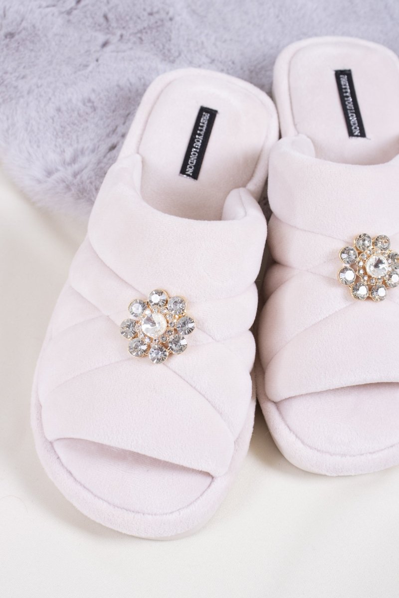 Faye in Powder PuffSlippers