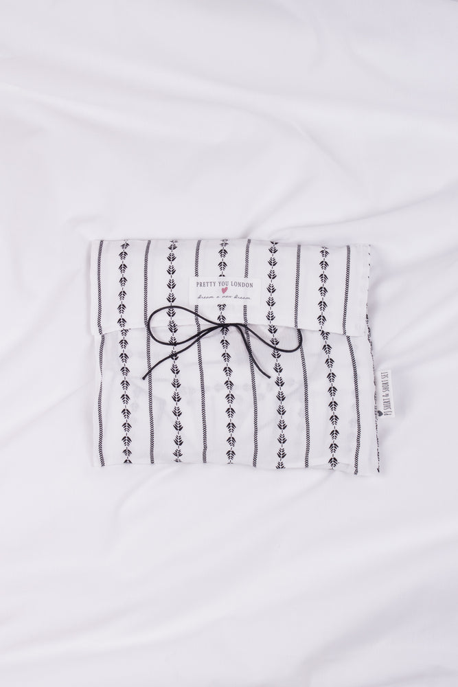 
                  
                    EcoVero Shirt Short Pajama Set in Ecru Stripe
                  
                